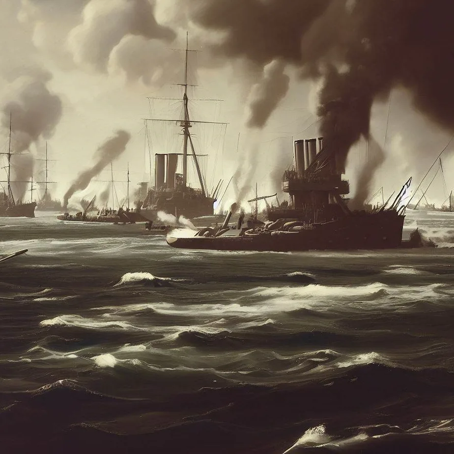 Bitwa morska przed i wojną światową
